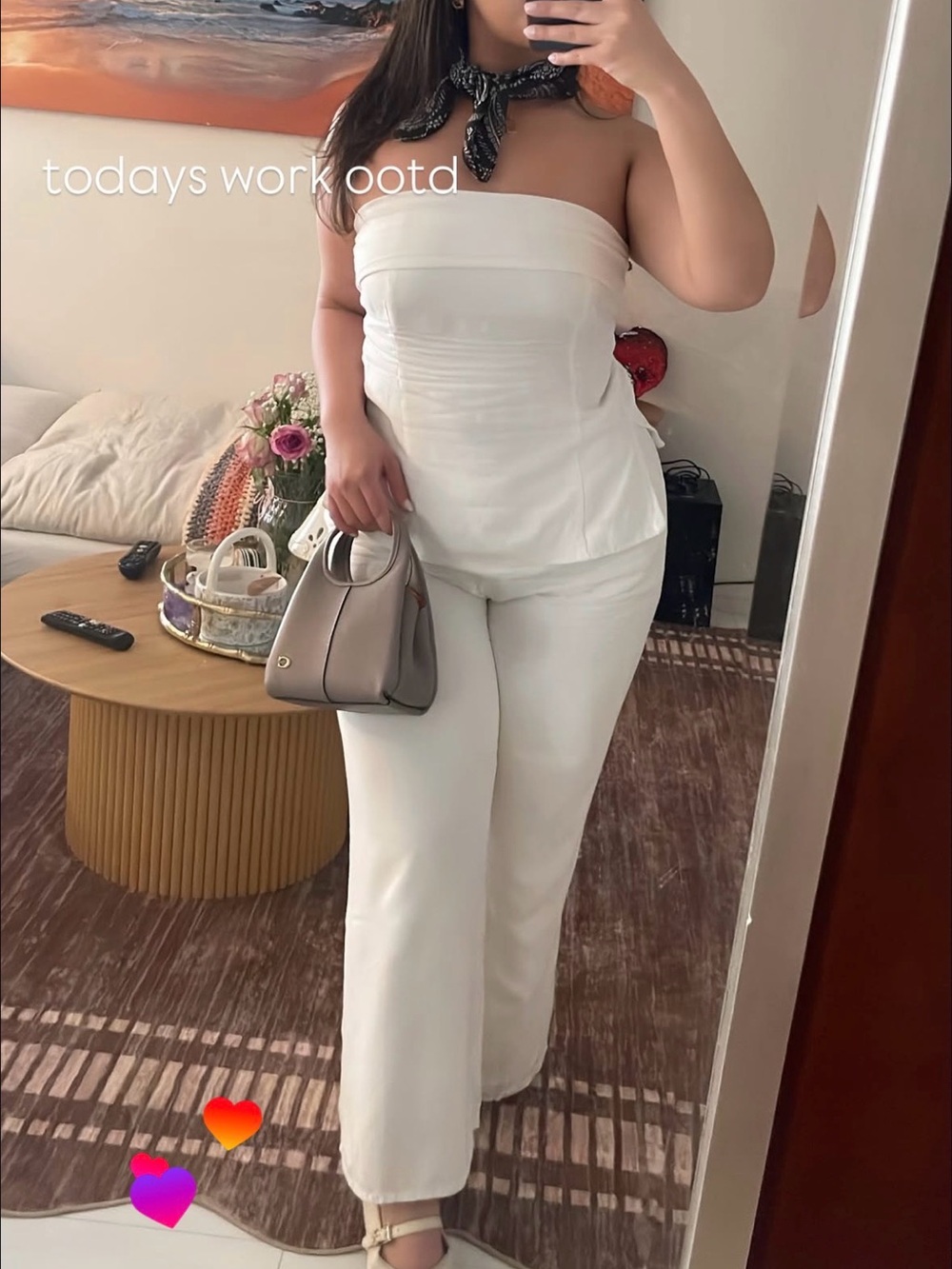 Women’s White Pant Set - Sleek Style